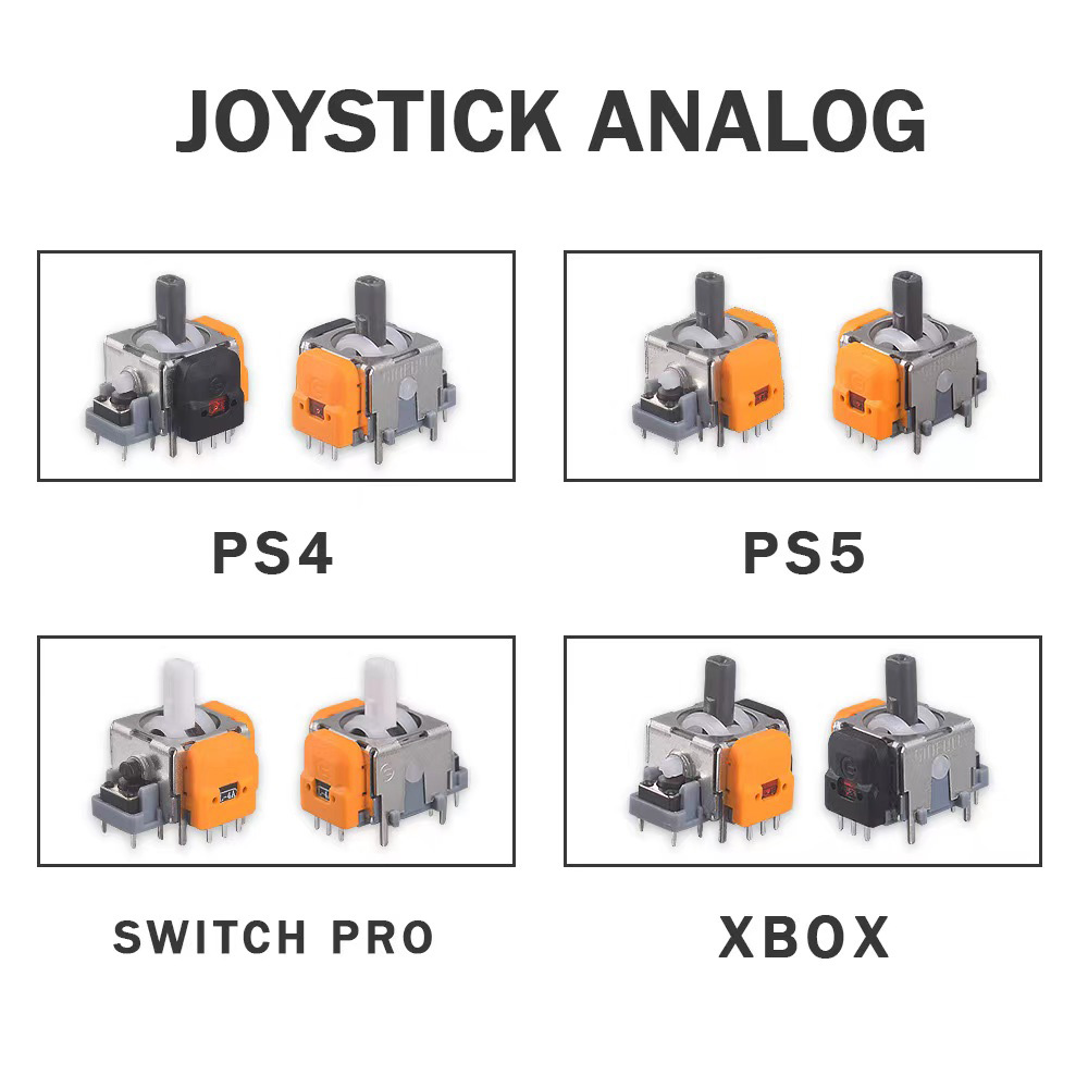 Gaming Accessories Ps4 - 2/10 Uds. Joystick electromagnético Hall, mango