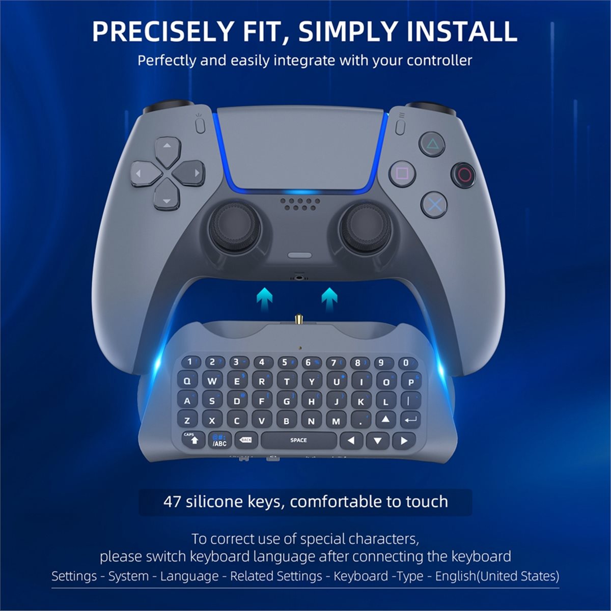 Gaming Accessories For Ps5 - Teclado Inalámbrico para Juegos goodidea de