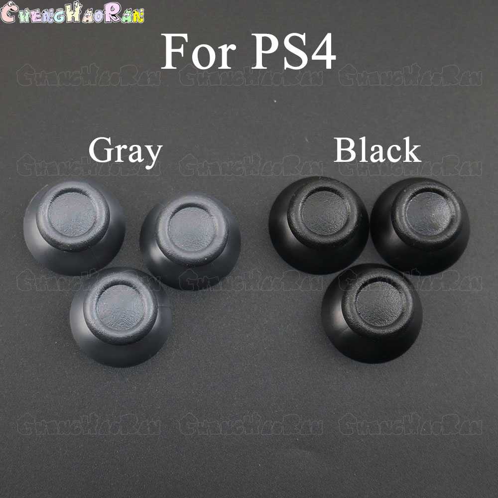 Gaming Accessories Ps4 - 2 Fundas Grises Analógicas 3D para