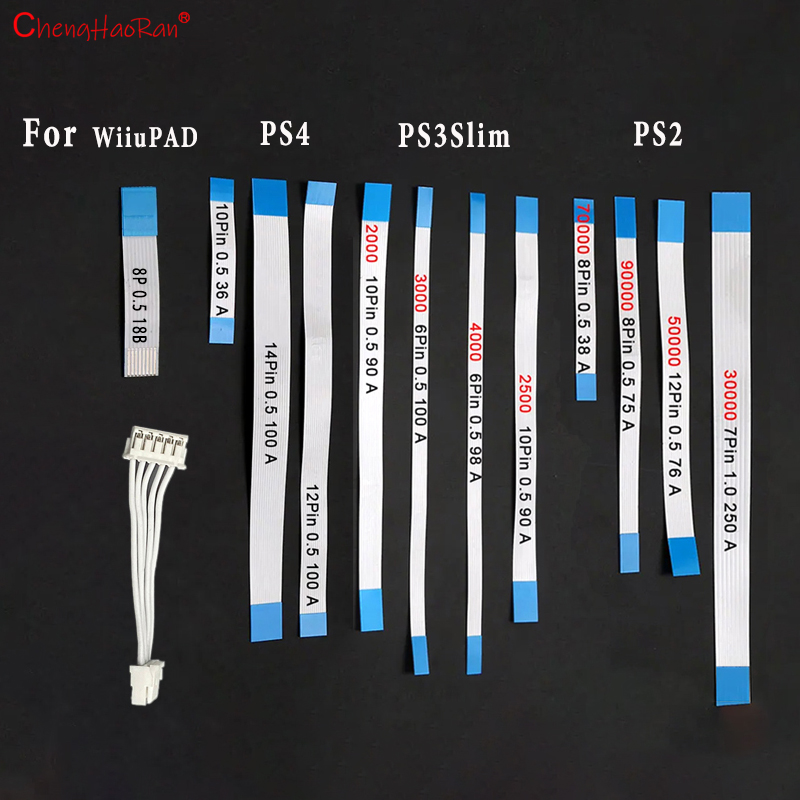 Gaming Accessories Ps4 - Cable flexible de 10 piezas para