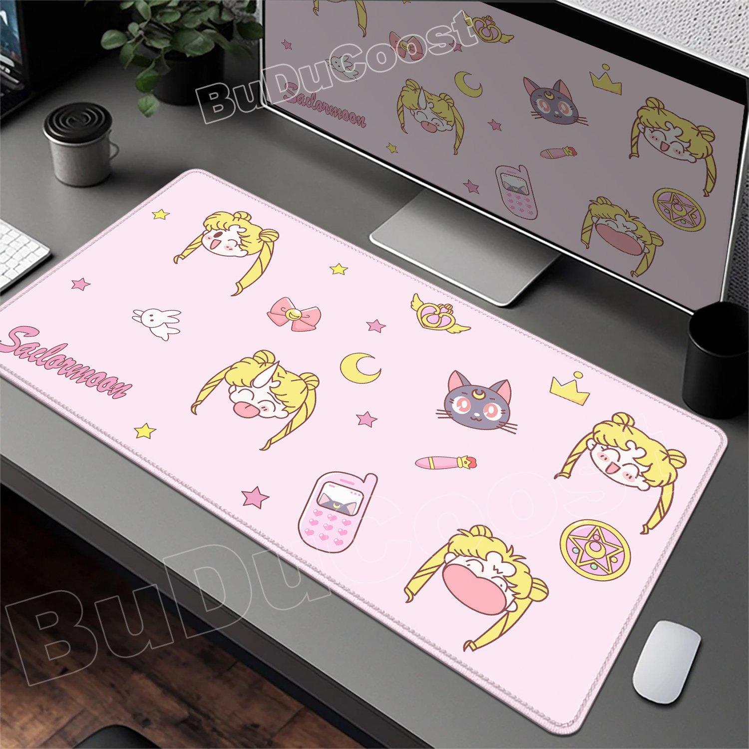 Alfombrilla de Escritorio Rosa - Gaming Accessories Pink reseña y precio
