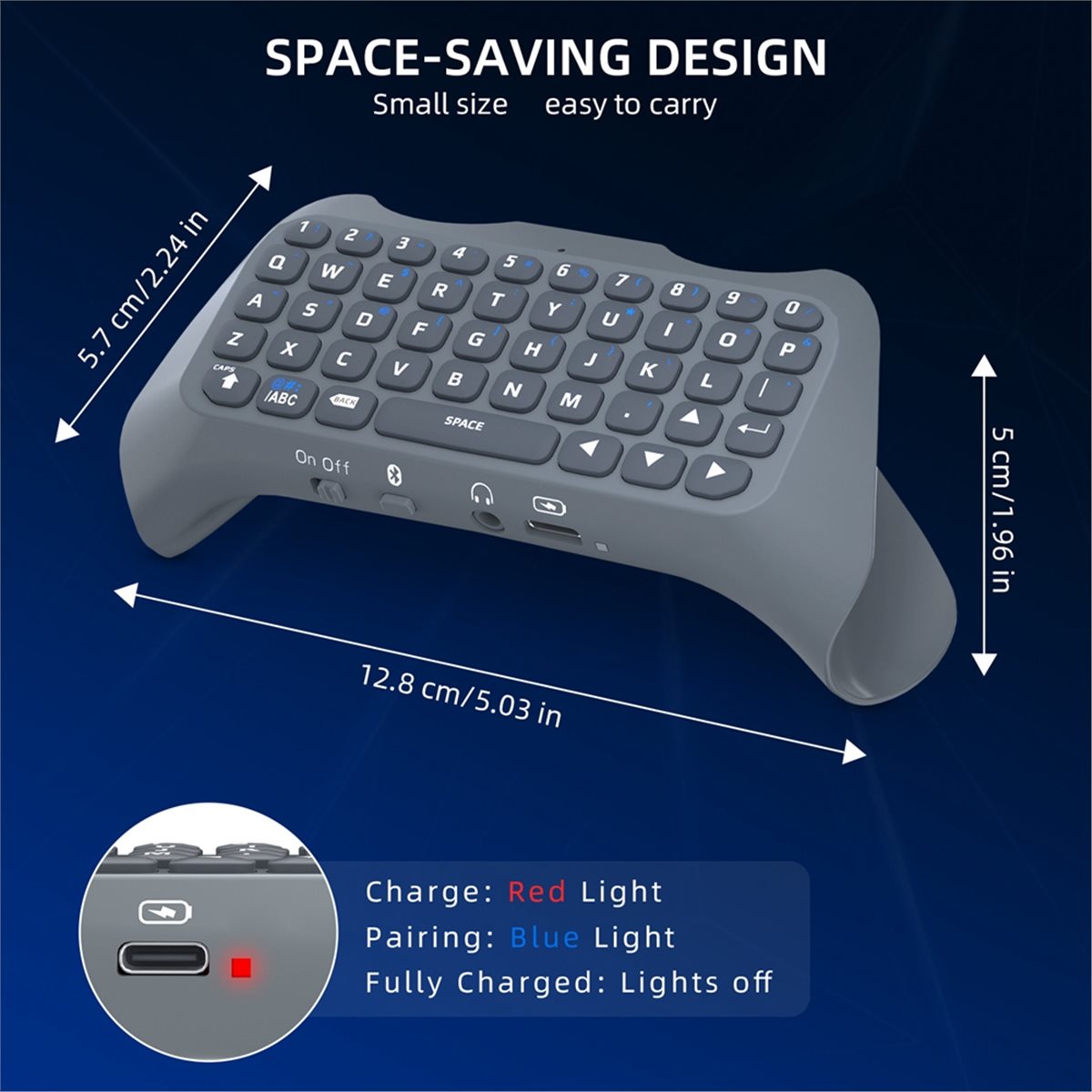 Teclado Inalámbrico para Juego - Gaming Accessories For Ps5 reseña y precio