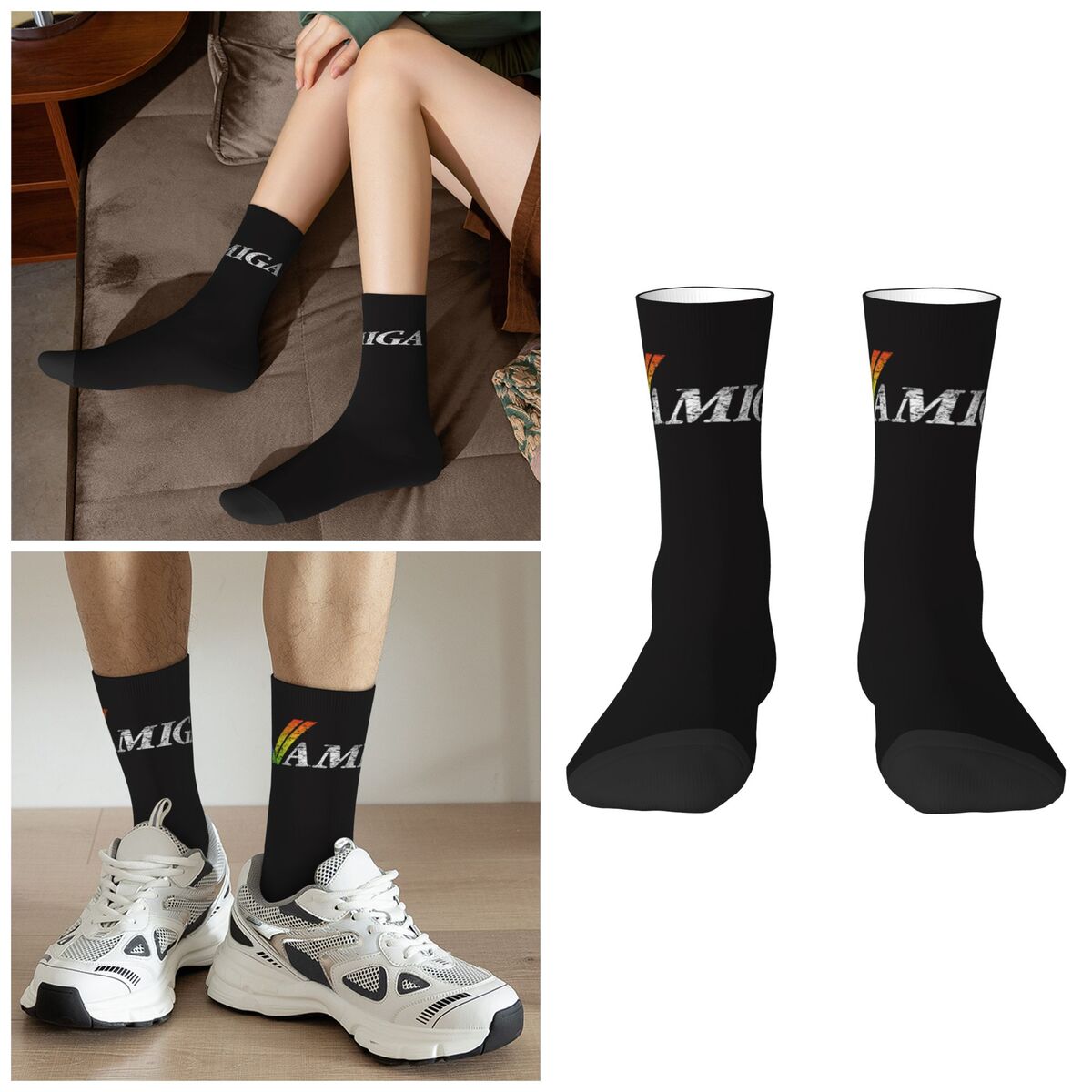 Amiga Gaming Calcetines Haraju - Youtube Gaming Accessories reseña y precio
