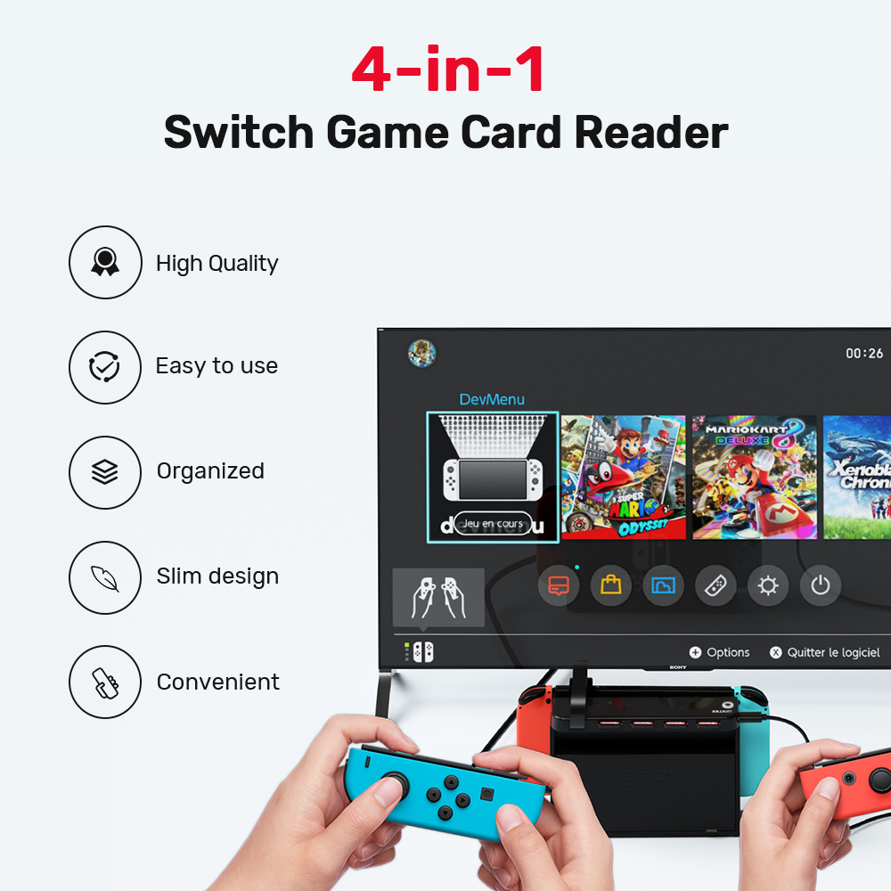 Lector de Tarjetas de Juego Po - Gaming Accessories Nintendo Switch reseña y precio