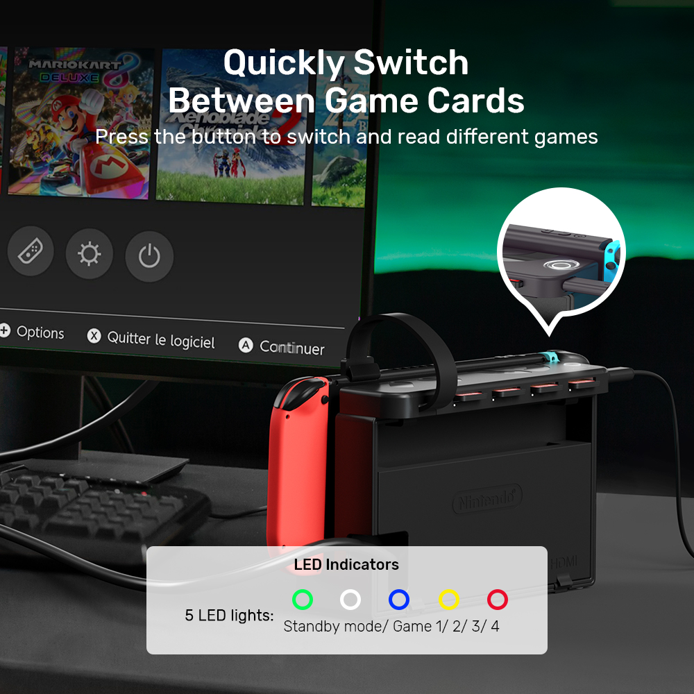 Lector de Tarjetas de Juego Po - Gaming Accessories Nintendo Switch reseña y precio