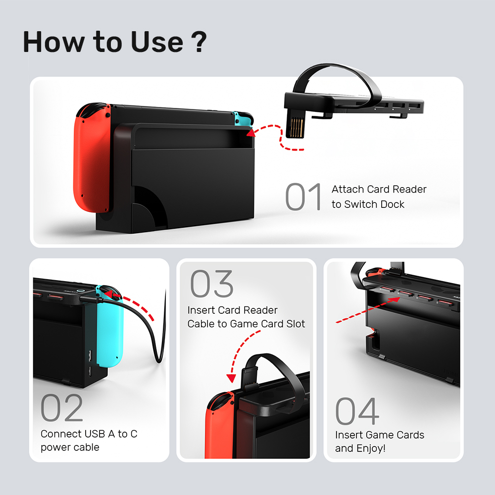Lector de Tarjetas de Juego Po - Gaming Accessories Nintendo Switch reseña y precio