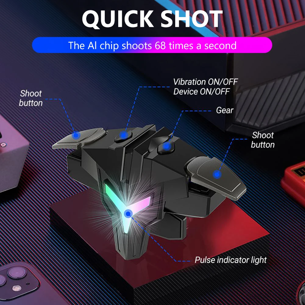 Gatillo para Juegos Móviles A1 - Gaming Accessories Mobile reseña y precio