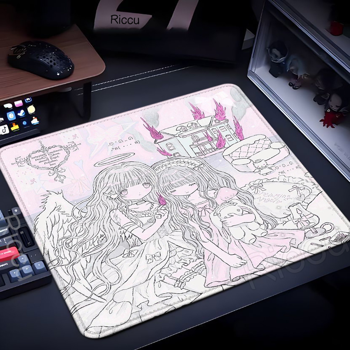 Alfombrilla de ratón XL Sleepy - Gaming Accessories Pink reseña y precio