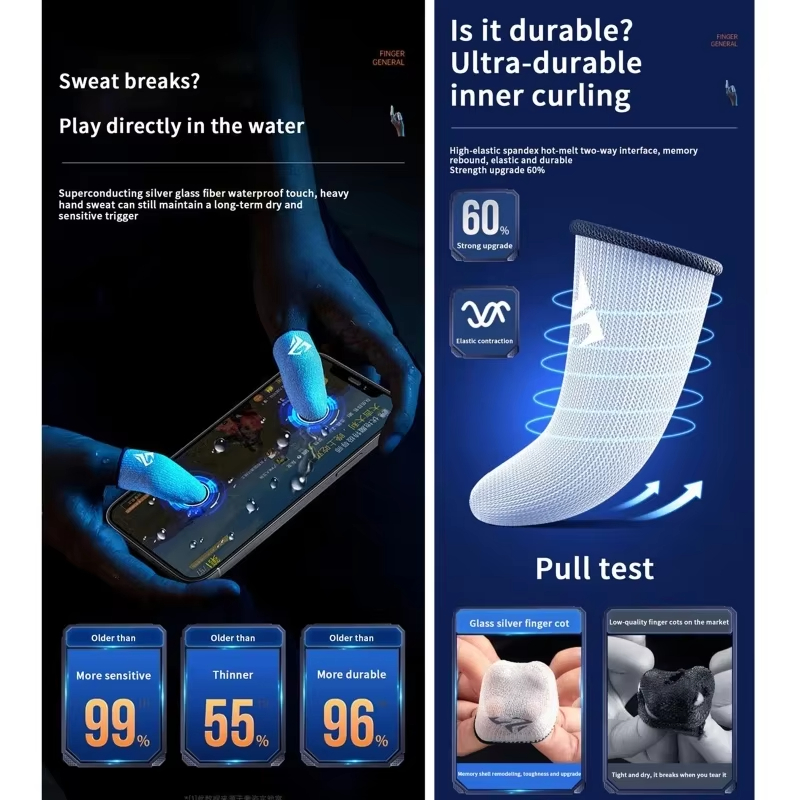 4 Guantes para Juegos Móviles, - Gaming Accessories Mobile reseña y precio