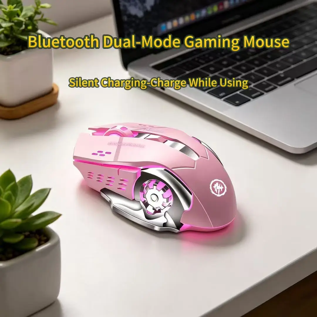 Ratón Inalámbrico para Juegos, - Gaming Accessories Pink reseña y precio