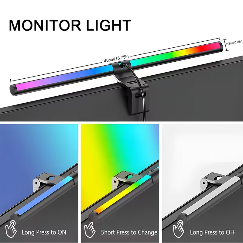 Barra de Luz LED RGB para Moni - Gaming Accessories Wall Mount reseña y precio